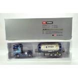 WSI 1/50 Diecast Precision Truck Issue comprising Scania S Highline with Container Trailer in livery