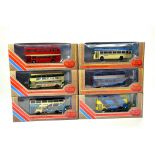 EFE 1/76 diecast Bus group comprising various issues. Generally NM to M in Boxes. (6)