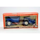 Britains 1/32 Farm issues comprising Ford 6600 and Trailer Set. Generally G in F Box.