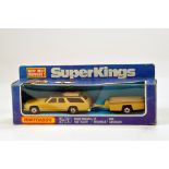 Matchbox Superkings No. K-68 Dodge Monaco and Trailer. E to NM in VG Box.