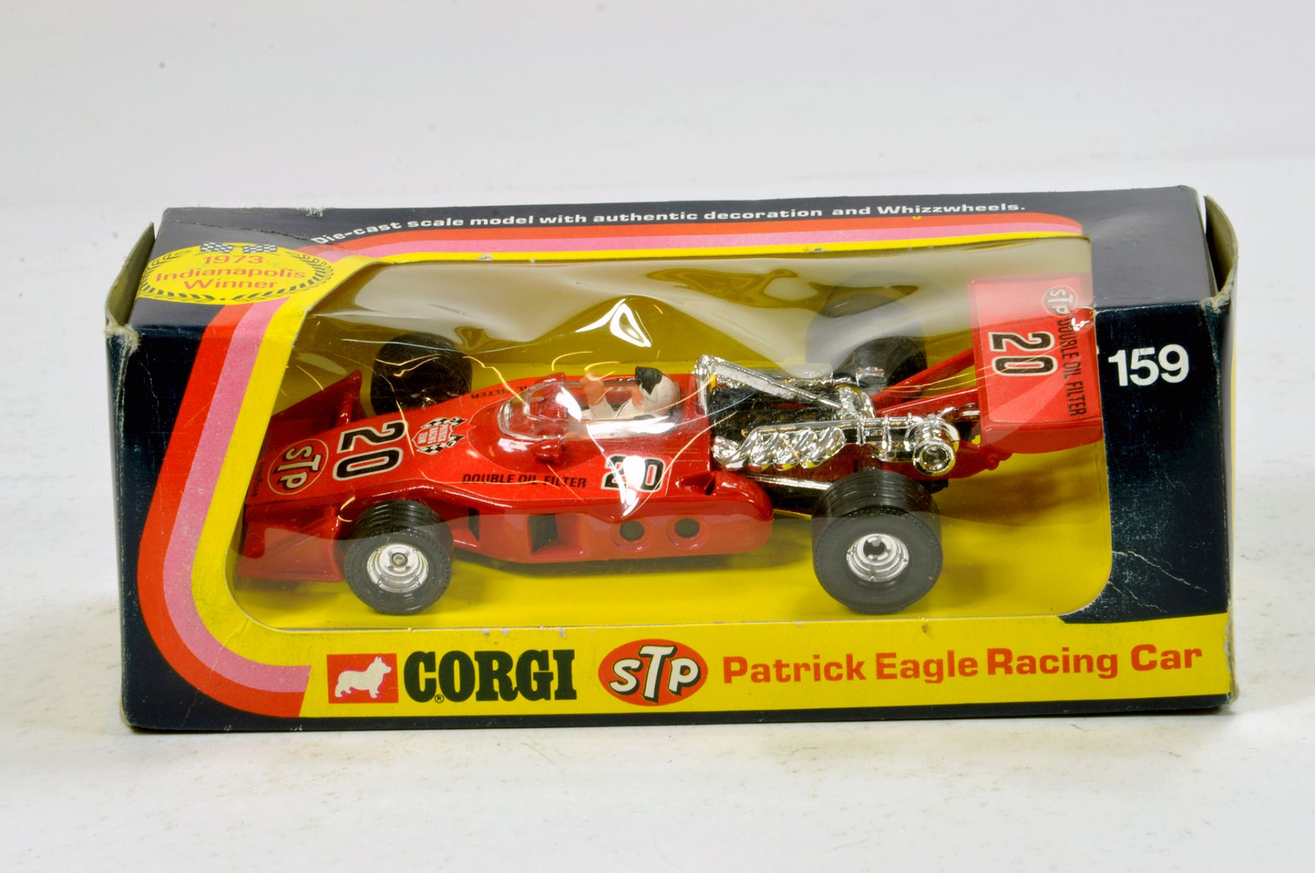 Corgi No. 159 Patrick Eagle Racing Car. NM in Box.
