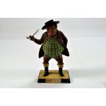 Scarce Victorian Figure for Advertising of S Cavander Garrison Plug Tobacco. Displays Well.