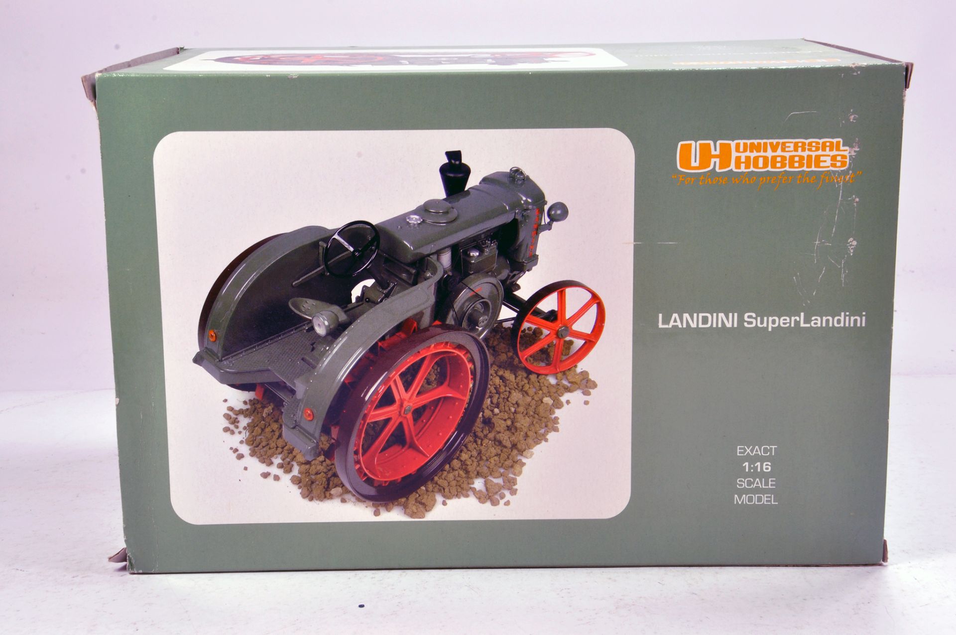 Universal Hobbies 1/16 Landini Super Tractor. E to NM in Box.