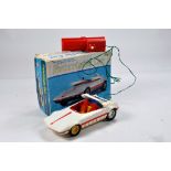 Marx Battery Operated Futuristic Car. Untested but displays well with box.