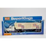 Matchbox Superkings No. K-31 Peterbilt Fridge Truck. E to NM in VG Box.