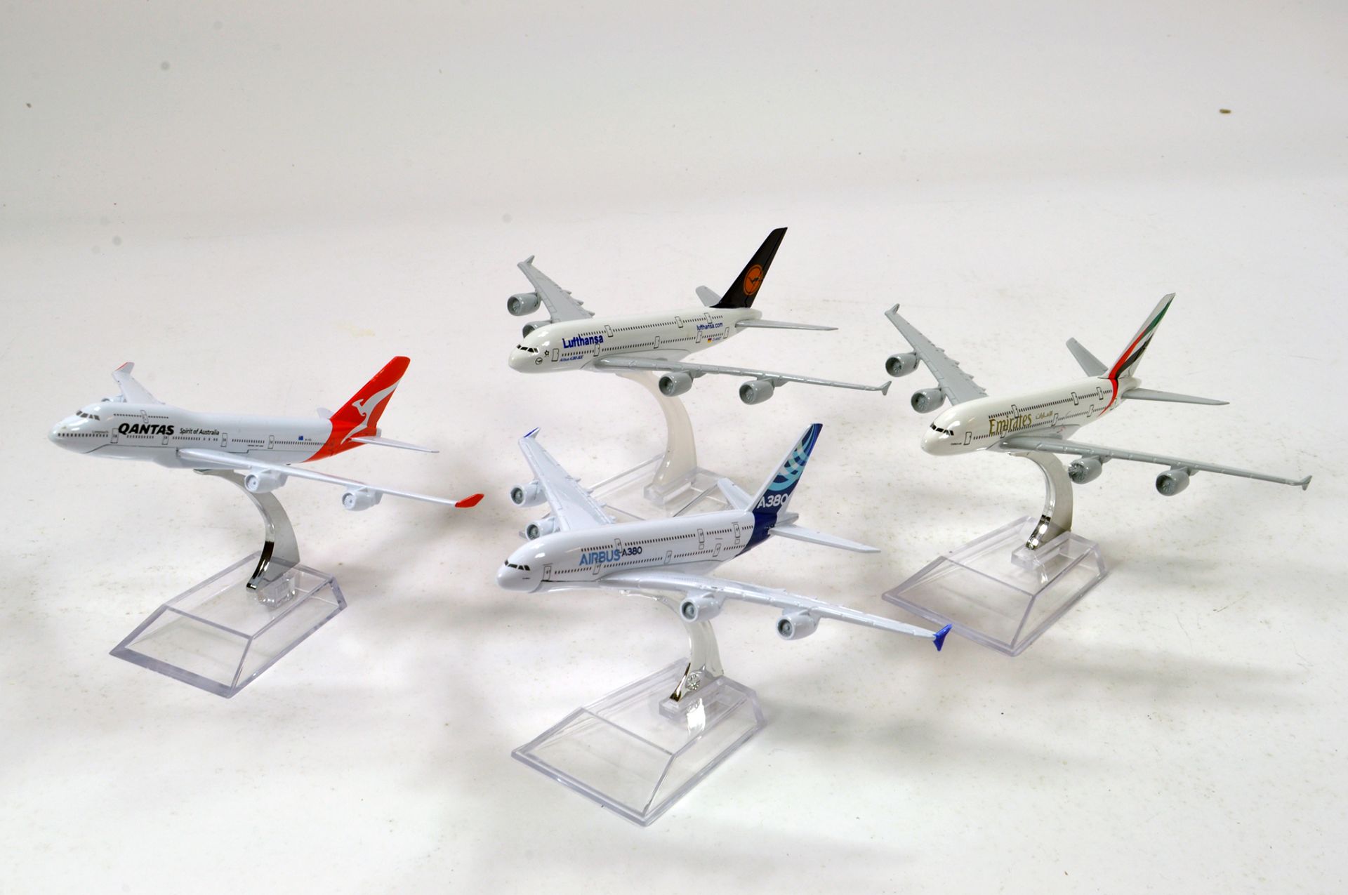 An interesting selection of aircraft models. Various issues and guises with stands etc. Generally VG