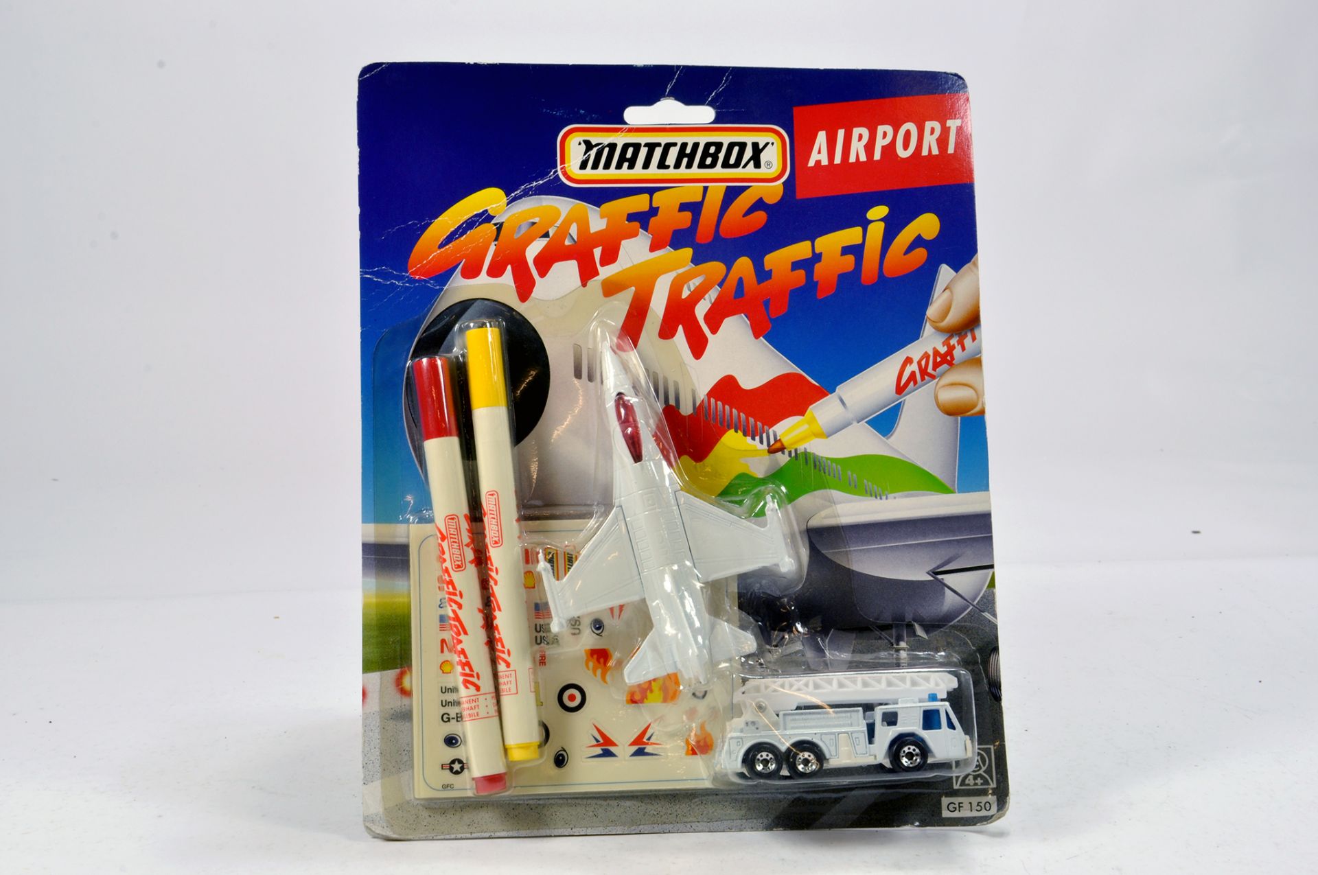 Matchbox No. GF150 Graffic Traffic Airport Issues. Hard to Find. E to NM.