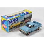 Russian Diecast 1/43 issue comprising Lada Vaz Pickup Truck in Blue. NM in Box.