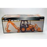 Ertl 1/16 Precision Series comprising Case 580 Super M Backhoe Loader Tractor. NM in Box.