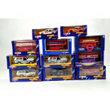Corgi 1/43 diecast issues comprising various vehicles, buses, range rovers etc including some harder