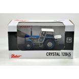 Universal Hobbies 1/32 Zetor Crystal 12045 4WD Tractor in Blue. NM in Box.