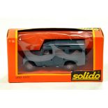 Solido No. 66 Land Rover (LWB). Dark Blue. NM in Box.