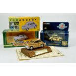 Interesting Morris Minor Model group comprising Corgi issues inc Gold Plated Special plus rare