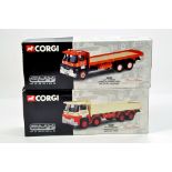 Corgi 1/50 Diecast Truck Issues comprising Guy Invincible and Warrier Duo. NM in Boxes. (2)