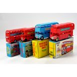 Interesting group of plastic London Routemaster bus issues including Bluebox and other empire made