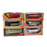 EFE 1/76 diecast Bus group comprising various issues. Generally NM to M in Boxes. (6)
