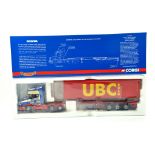 Corgi 1/50 Diecast Truck Issue comprising No. CC12816 Scania T Container Trailer in livery of