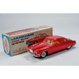 Incredibly rare Winfield (Woolworths) Plastic Large Scale Jaguar 420G Saloon Car. Friction Driven.