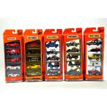 Matchbox 1-75 Modern Issues Gift Pack Sets comprising various issues, including some promotional