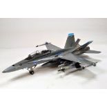 Finely Built Large scale Model Aircraft comprising 1/48 McDonnel Douglas F/A-18D Hornet.