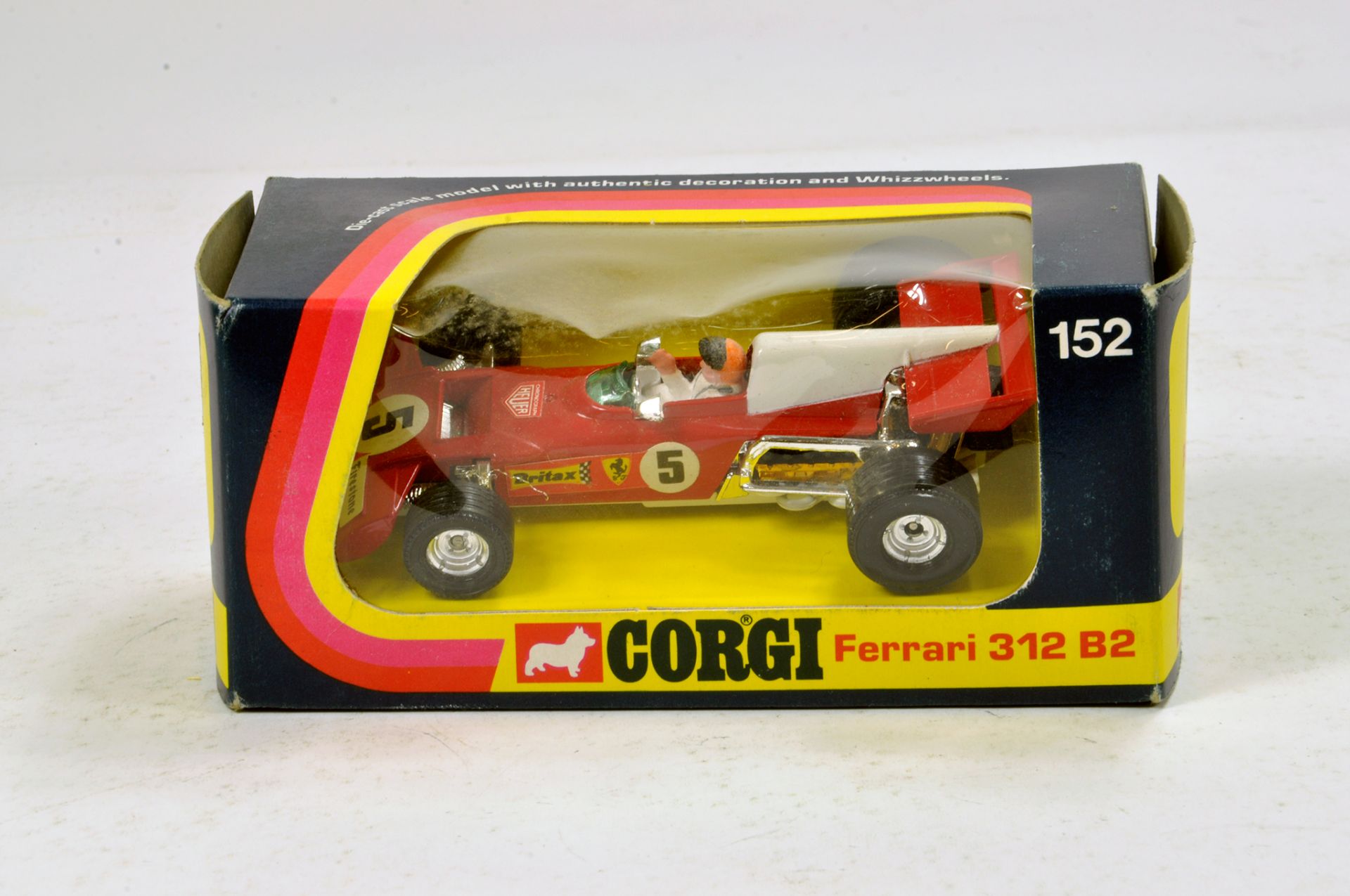 Corgi No. 152 Ferrari 312 B2 Racing Car. NM in Box.