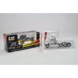 Norscot 1/50 Diecast Racing Truck plus one other. E to NM in Boxes. (2)