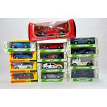 Group of diecast cars comprising mainly petrol station promotionals. Generally NM in Boxes. (13)