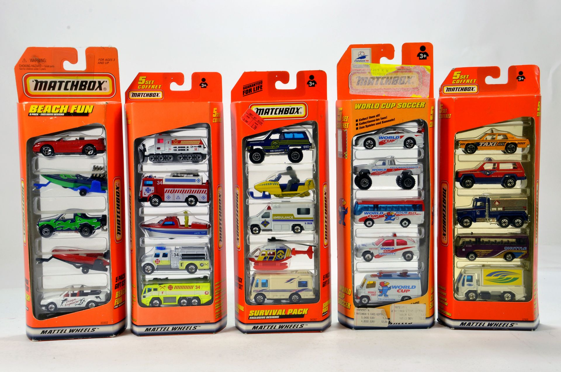 Matchbox 1-75 Modern Issues Gift Pack Sets comprising various issues, including some promotional
