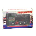Corgi 1/50 Diecast Truck Issue comprising Truckfest Special No. CC13417 ERF Tractor in livery of Ian