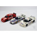 Hand built plastic model kits comprising various touring / sports car issues. Some attention needed.