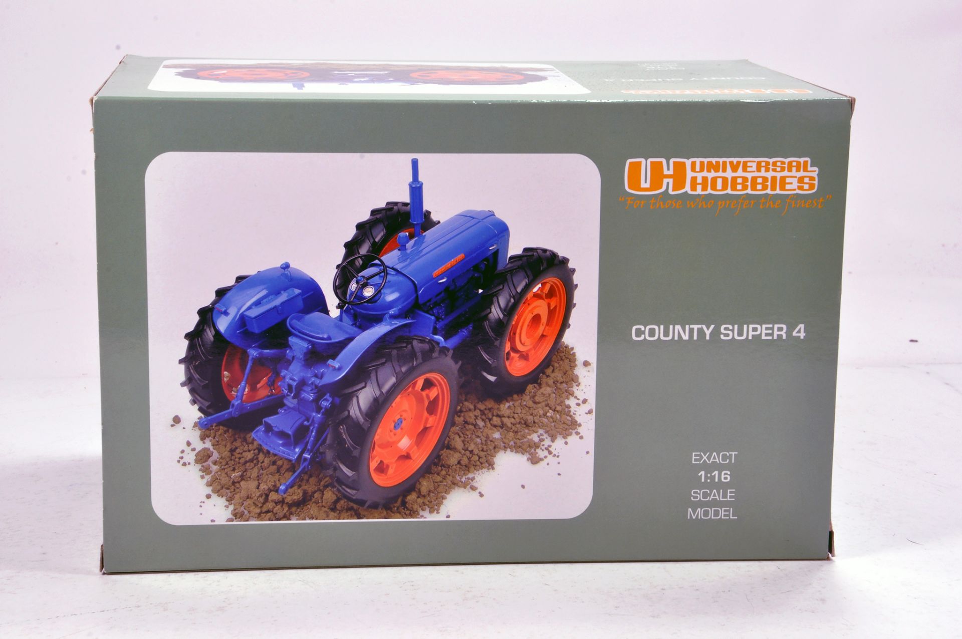 Universal Hobbies 1/16 County Super 4 Tractor. E to NM in Box.