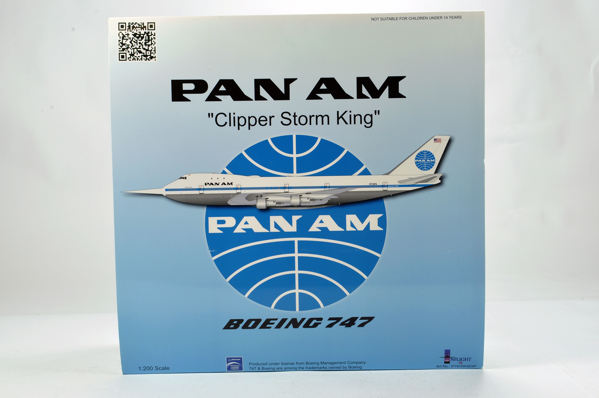 Inflight Models 1/200 Diecast Aircraft Models comprising Boeing 747 Clipper Storm King. Graded ex