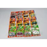 Matchbox 1-75 Modern Series Blister Packs comprising various issues, including some promotional