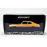 Minichamps 1/18 diecast issue comprising Ford Capri 2600 RS. E to NM in Box.