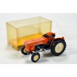 Old Cars / Dugu Type Fiat Tractor in orange. Generally a VG example with decal fading. Box is G.