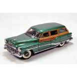 Danbury Mint 1/24 Precision Diecast issue comprising 1953 Buick Station Wagon. Generally F.