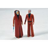 Kenner Early Issue Star Wars Figure issues comprising Obi Wan Kenobi duo. Generally VG. (2)