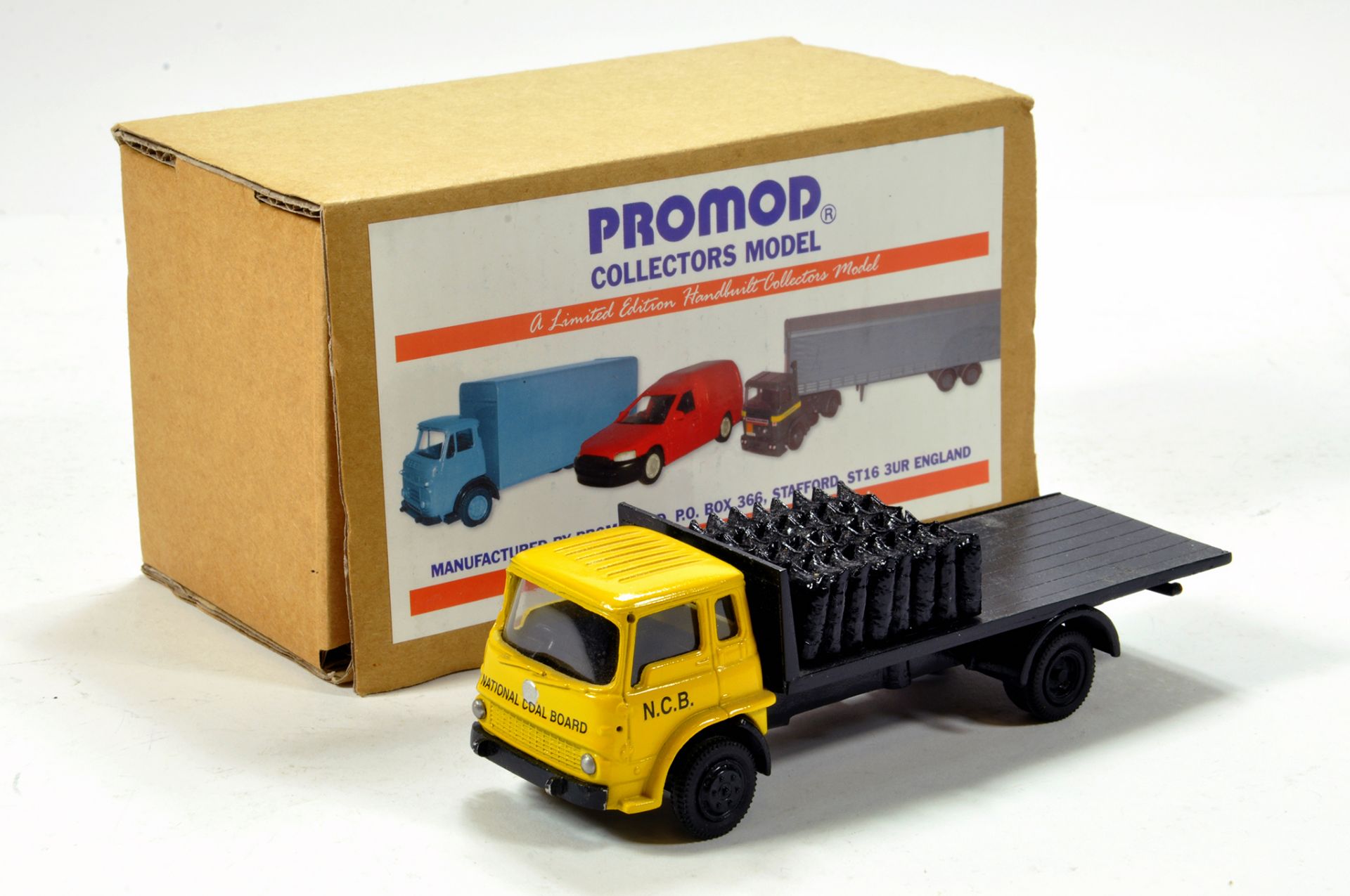 Promod 1/50 commercial issue comprising Bedford coal truck in livery of NCB. E to NM.