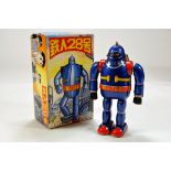 Rare Japanese Osaka Toy Tin Institute Limited Edition Reproduction of Tetsujin Walking Robot. E to