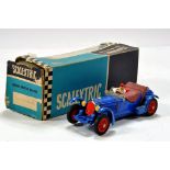 Early Scalextric comprising C.65 Alfa Romeo. Untested but displays well in original box.