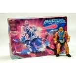 He-Man Masters of the Universe War Whale plus Figure. E to NM.