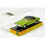 French Dinky No. 1419 Ford Thunderbird Coupe in green. E to NM in display case.