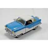 Franklin Mint 1/24 Precision Diecast issue comprising 1956 Nash Metropolitan. Generally E.