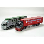 Corgi 1/50 unboxed diecast truck issues comprising E&N Ritchie and Gerry Jones. Generally VG. (2)