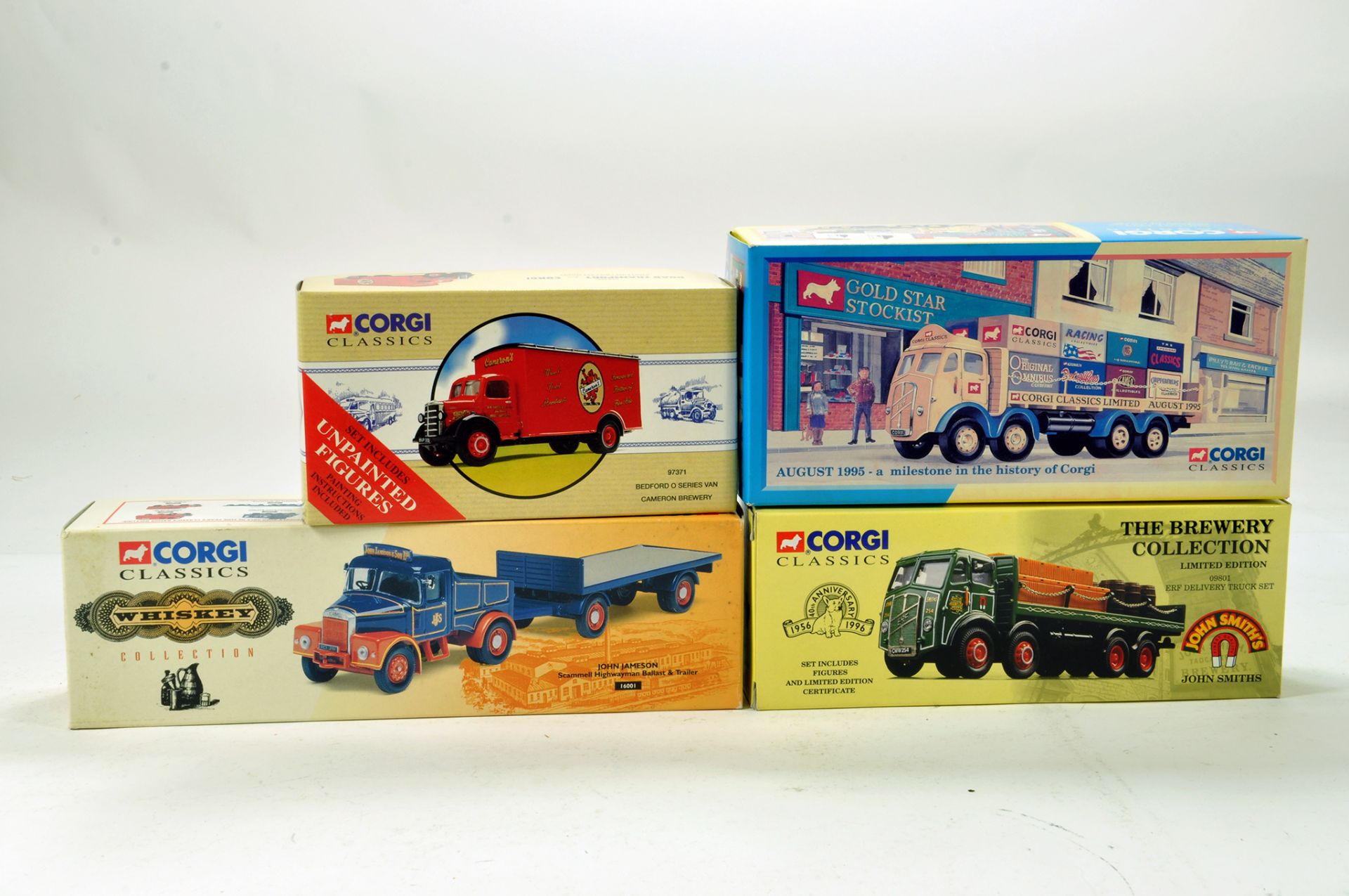 Assorted Corgi Commercial Diecast group comprising various issues inc Brewery models. Generally E to