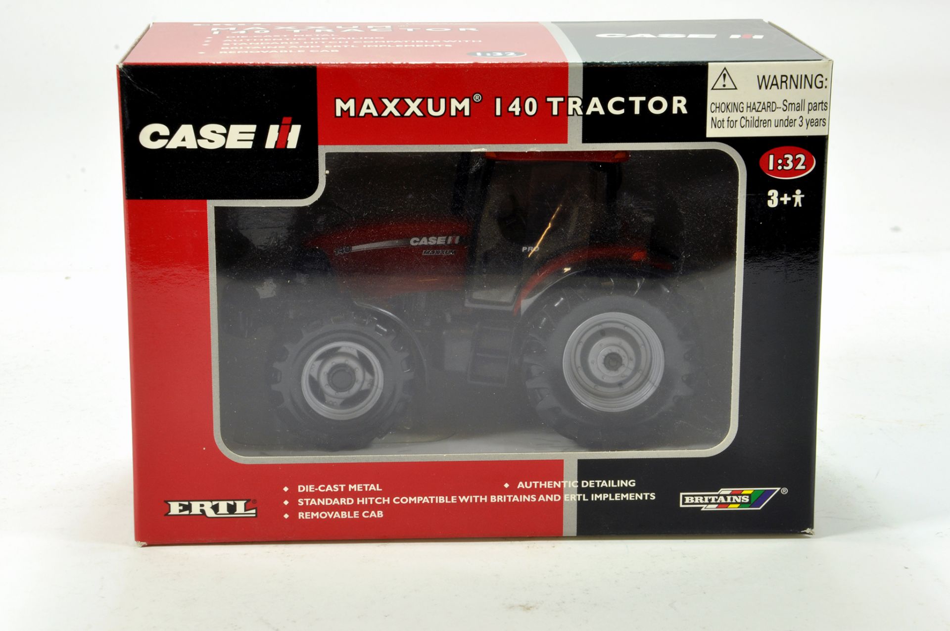 Britains 1/32 Farm Issue comprising Case IH Maxxum 140 Dealer Edition Tractor. E to NM with Box.