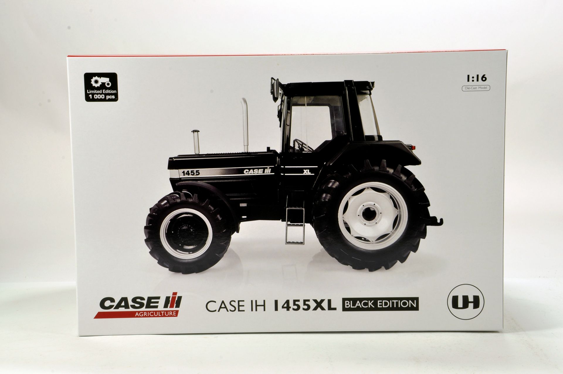 Universal Hobbies 1/16 Farm Issue comprising International 1455XL Black Edition Tractor. Generally E