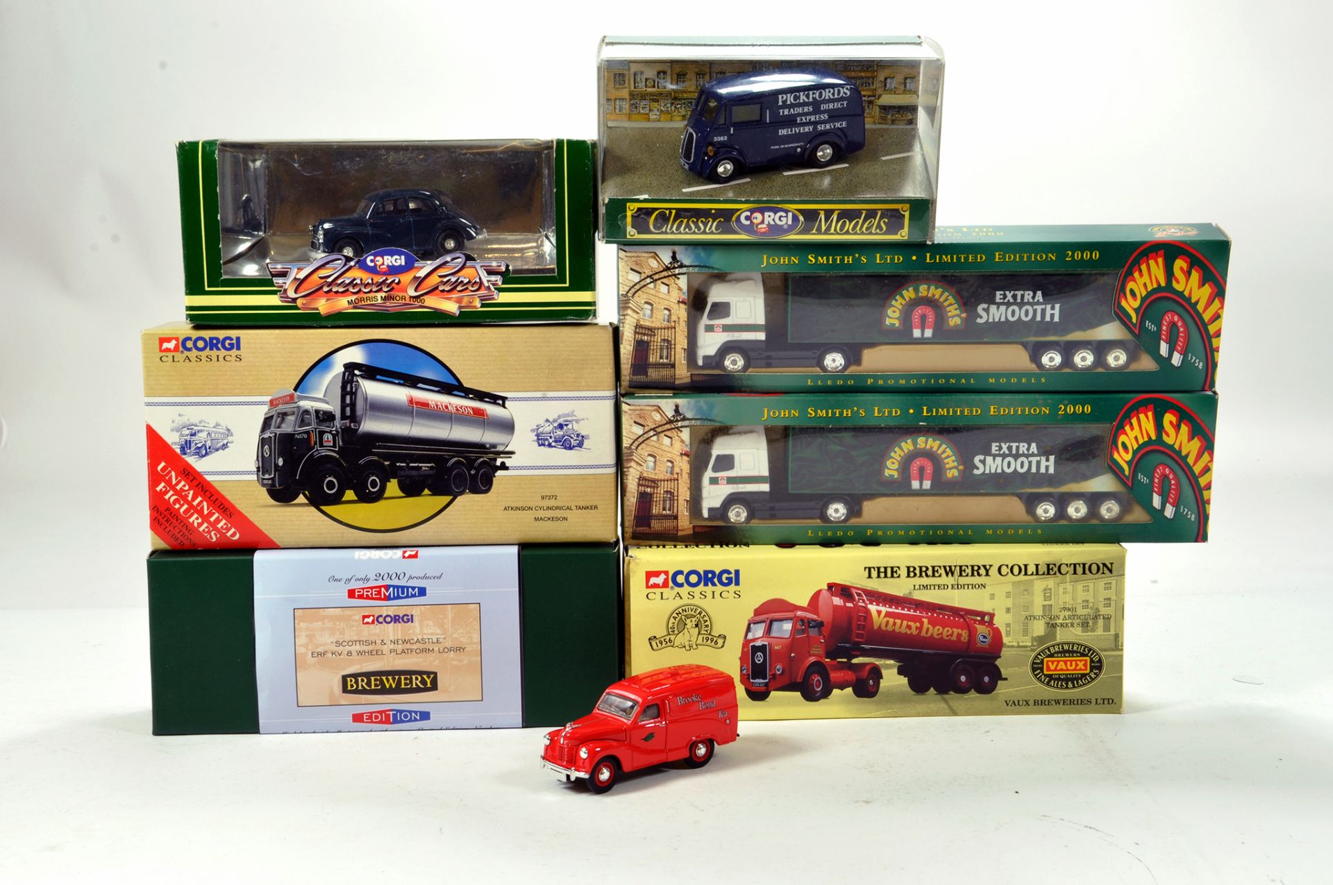 Assorted Corgi Commercial Diecast group comprising various issues inc Brewery models. Generally E to