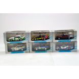 An impressive selection of mainly 1/43 Minichamps Pauls Model Art diecast racing cars. E to NM in