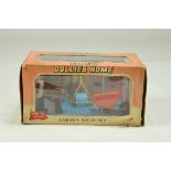 Triang Spot-On Scarce Dollies Home Series Garden Shed Set. Nice example is complete with box.